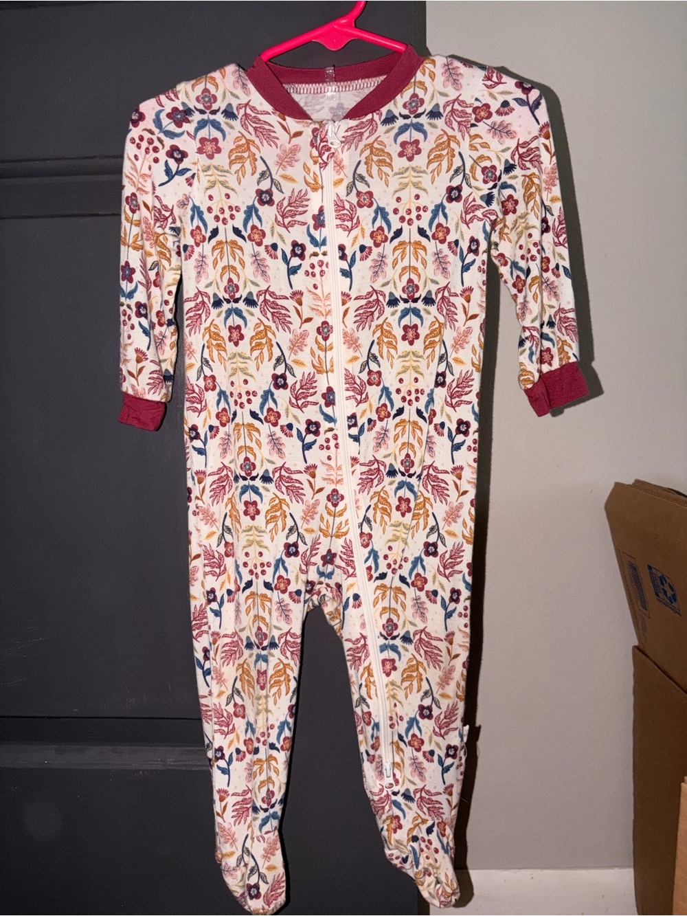 Milkberry footed pjs 6-9M